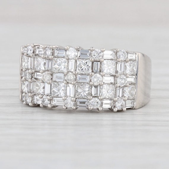 White gold diamond cocktail best sale rings