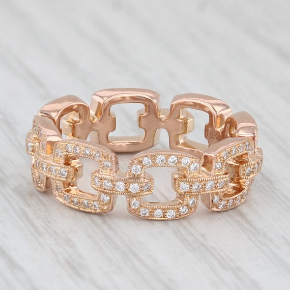 New Beverley K 0.45ctw Diamond Stackable Ring 14k… - image 4