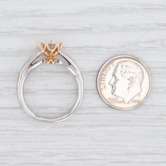 Moissanite Engagement Ring, Diamond Engagement Ri… - image 6