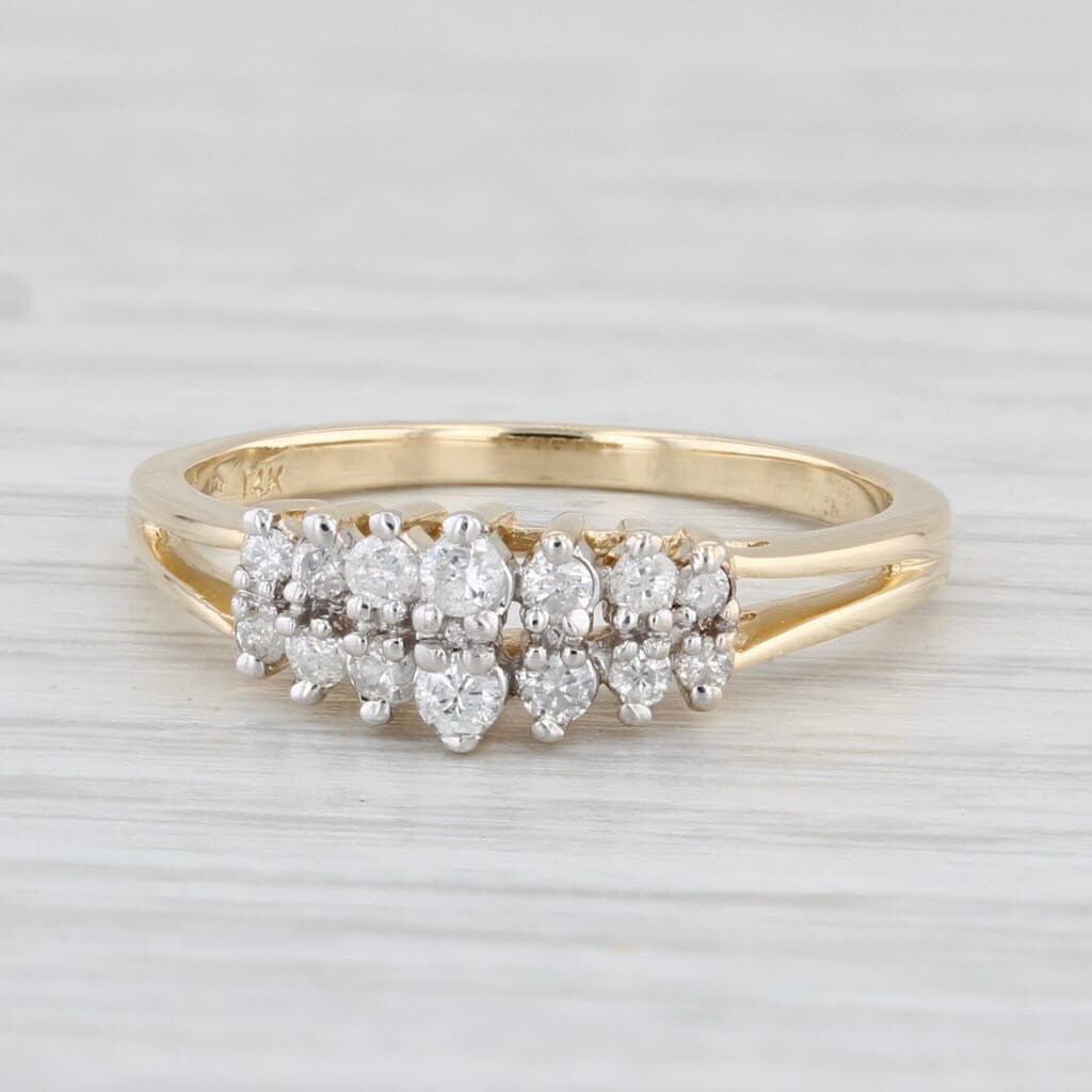 Pyramid Diamond Ring Etsy Singapore