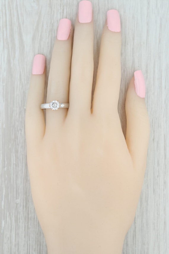 Moissanite Engagement Ring, Diamond Engagement Ri… - image 7
