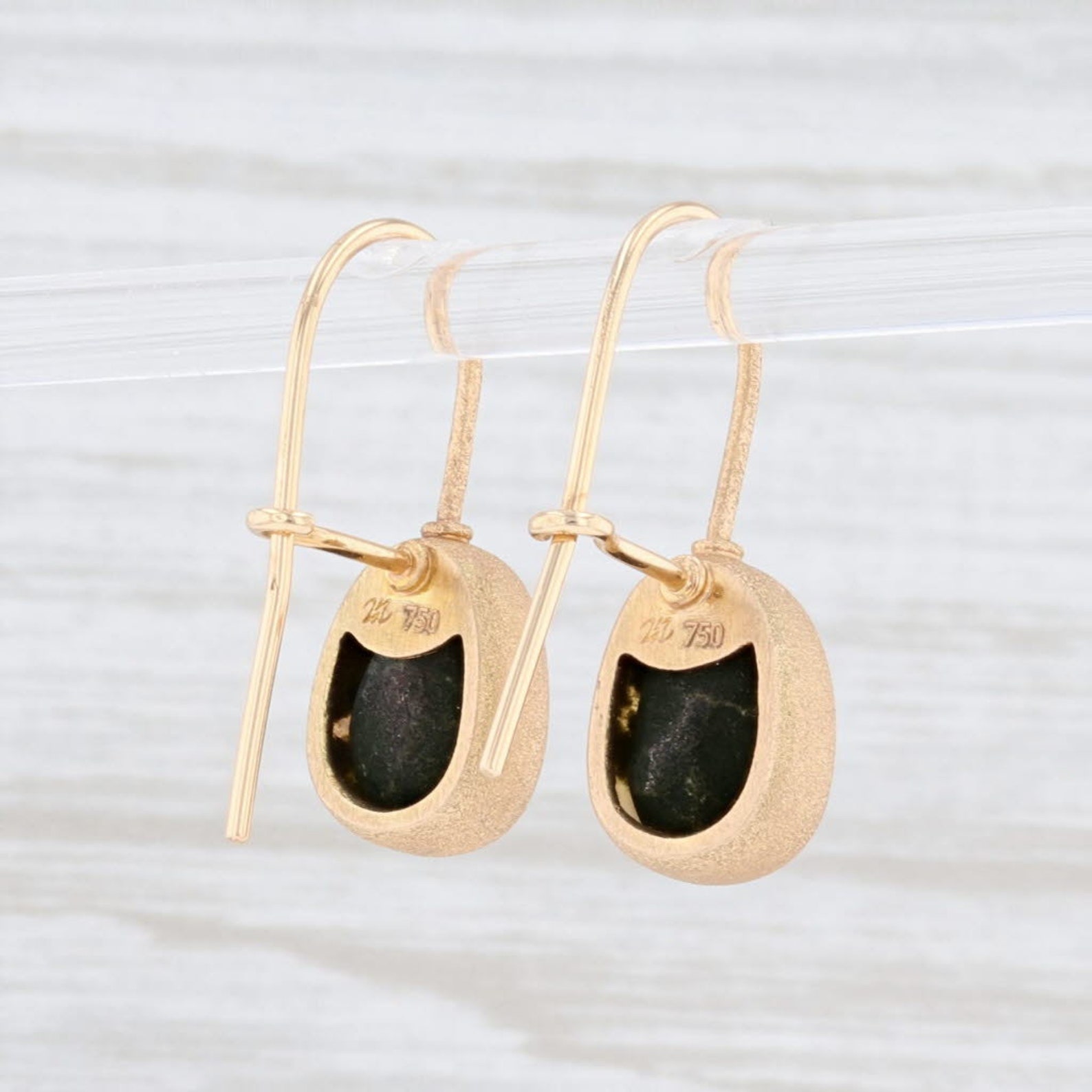 Black Druzy Quartz Black Stone Earrings Quartz Drop Etsy