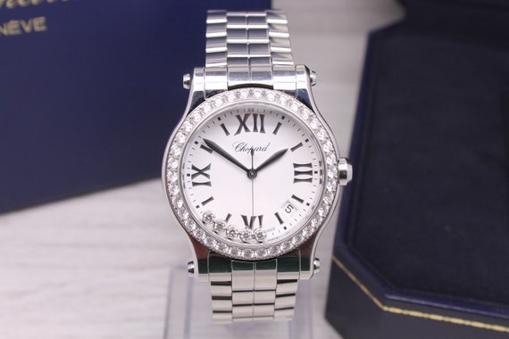 Chopard Happy Sport Floating Diamonds Bezel 36mm … - image 4