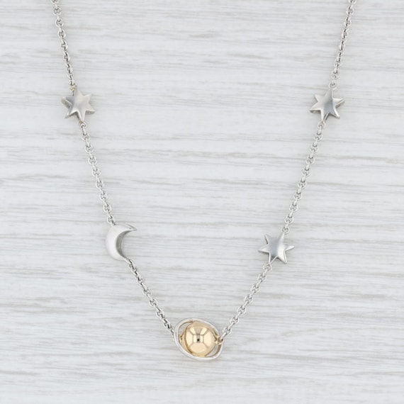 Rudolf Erdel Celestial Station Necklace, Platinum