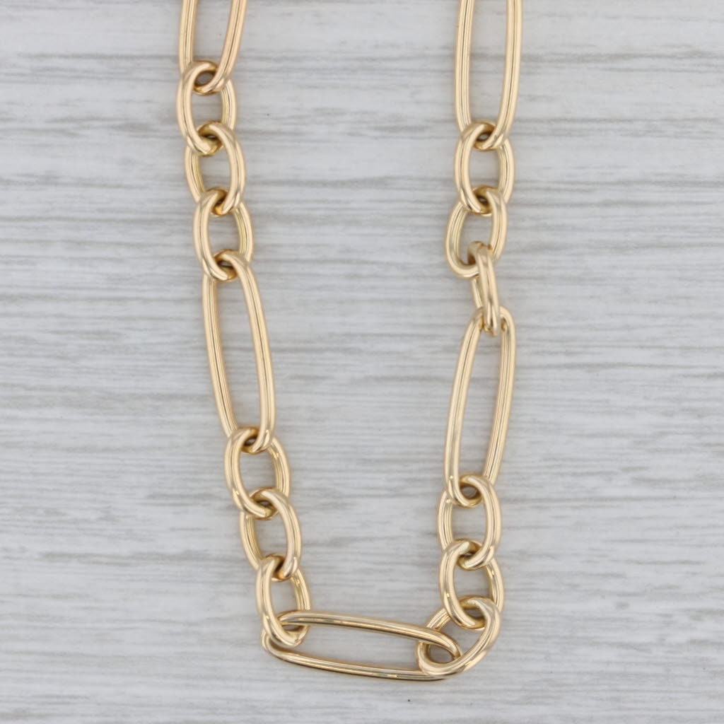 Roberto coin link necklace deals