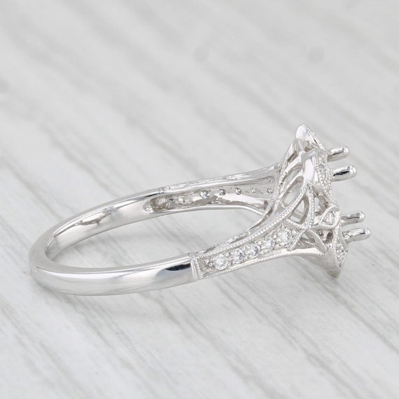 New Beverley K Semi Mount Engagement Ring Diamond… - image 5