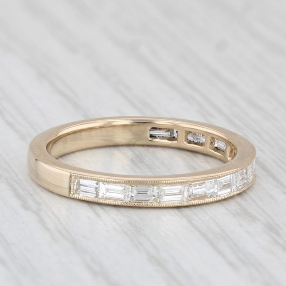 New Beverley K 0.65ctw Diamond Wedding Band 14k G… - image 5