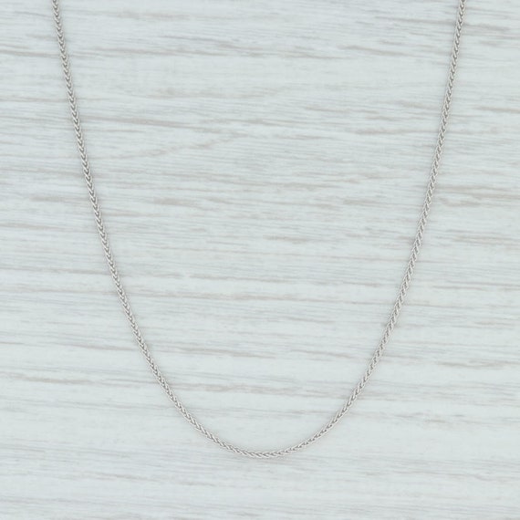 Round Wheat Chain Necklace, Wheat Chain Necklace,