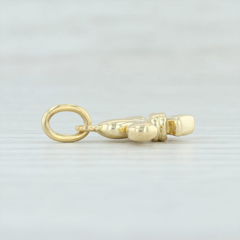 Fleur De Lis Pendant Gold French Charm Gold Fleur De Lis Fleur De Lis Charm