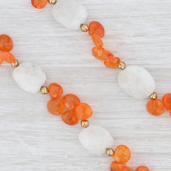 New Nina Nguyen Wisteria Bead Necklace Carnelian … - image 2