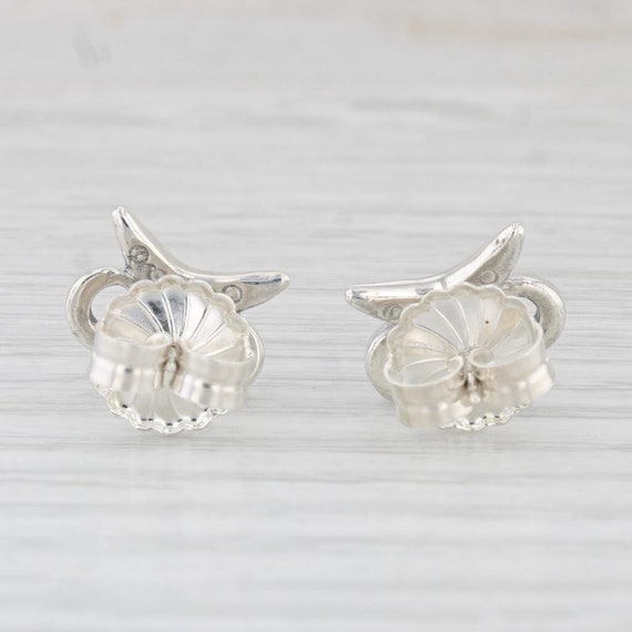 Owl Stud Earrings Sterling Silver 925 Pierced - image 4