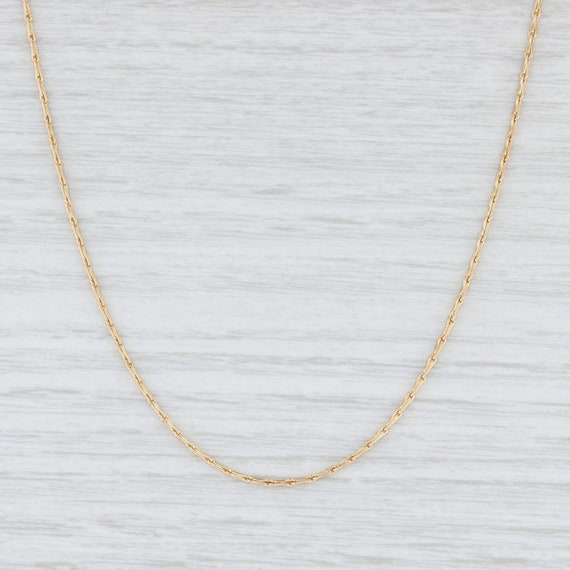 Barleycorn Chain, Chain Necklace, Yellow Gold Chai