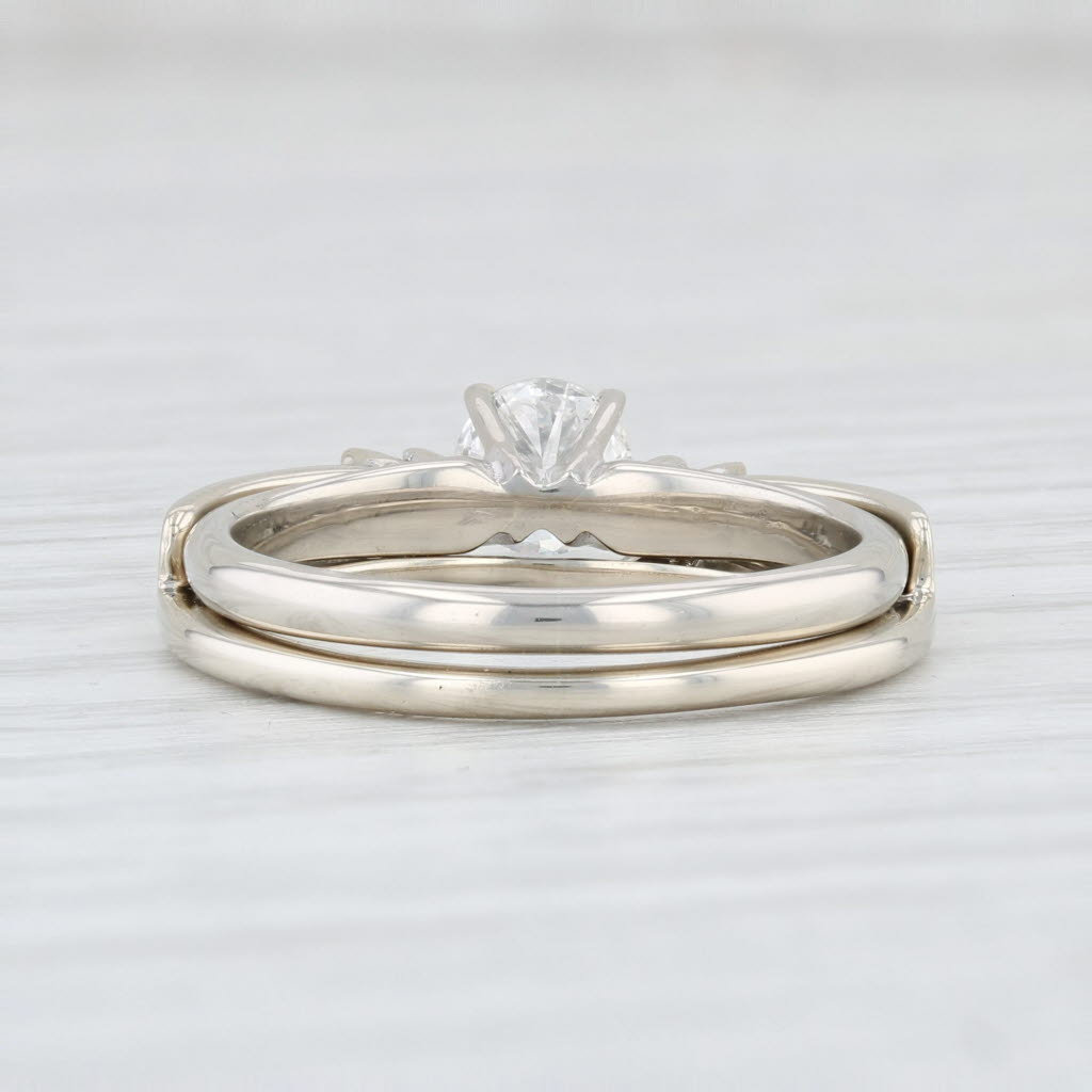 Diamond Engagement Ring Wedding Band Guard Diamond Bridal | Etsy