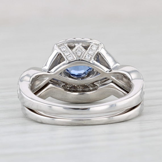 Neil Lane 2.08ctw Blue Sapphire Diamond Engagemen… - image 5