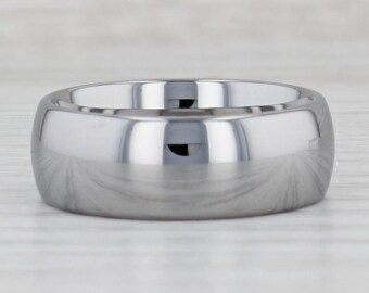 New Tungsten Carbide Ring Size 9 1/2 Wedding Band 8mm - Etsy