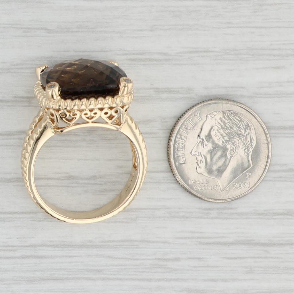 Effy smoky shop quartz ring