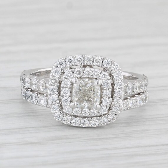 Neil Lane 1.61ctw Diamond Halo Engagement Ring We… - image 3