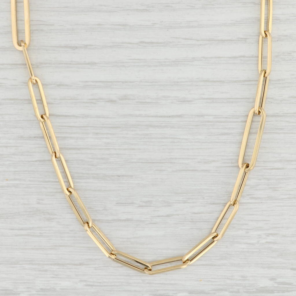 Roberto Coin Paperclip Necklace 18k 