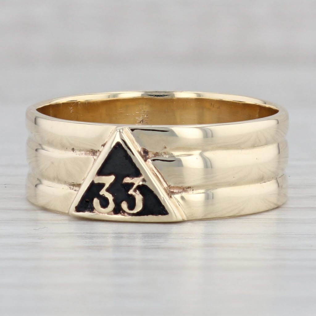 Masonic Ring 33 
