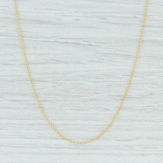 Cable Chain Necklace, Gold Chain Necklace, Gold Ca