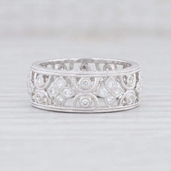 Floral Diamond Ring, Diamond Flower Ring, Diamond 