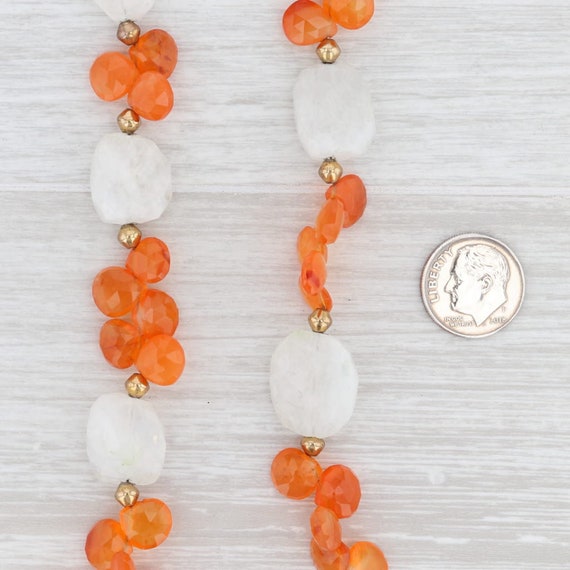 New Nina Nguyen Wisteria Bead Necklace Carnelian … - image 4