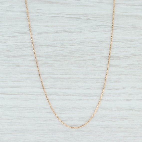 Cable Chain Necklace, Gold Chain Necklace, Gold Ca