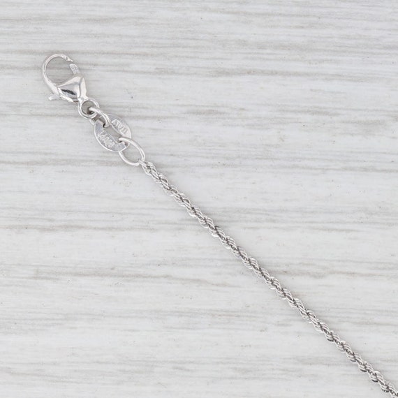 New Rope Chain Necklace Platinum 18 1 