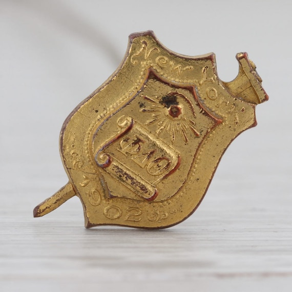 Phi Delta Theta 1902 New York Convention Hat Pin … - image 1