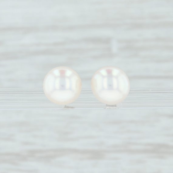 Pearl Stud Earrings, Cultured Pearl Stud Earrings,