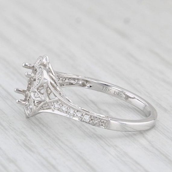 New Beverley K Semi Mount Engagement Ring Diamond… - image 3