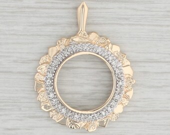 Diamond Coin Bezel - Etsy Australia