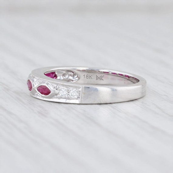 New Beverley K 0.45ctw Ruby Diamond Stackable Rin… - image 3