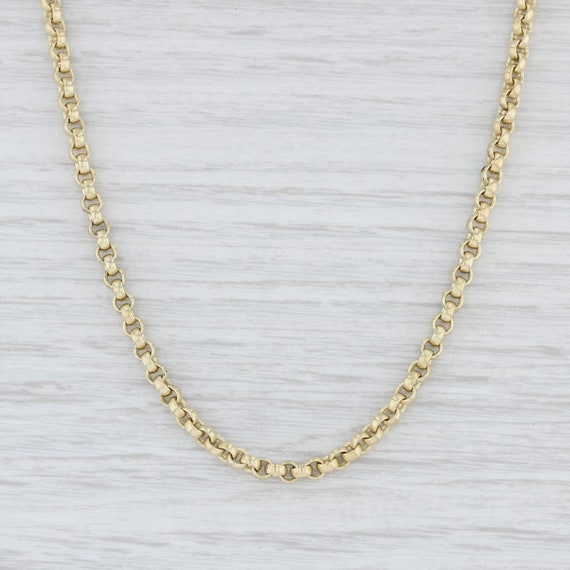 Slane & Slane Necklace, Rolo Chain Necklace, Yello
