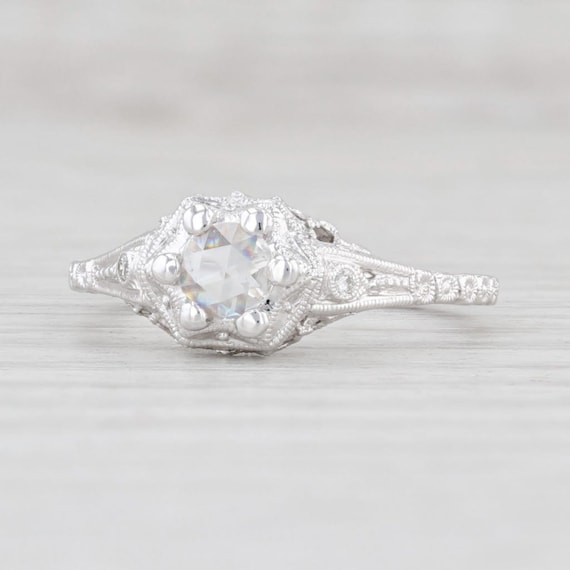 New Beverley K Diamond Engagement Ring 14k White … - image 1