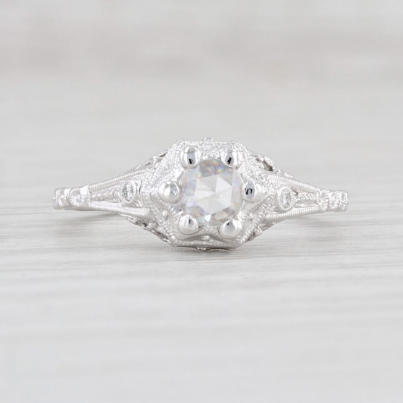 New Beverley K Diamond Engagement Ring 14k White … - image 2