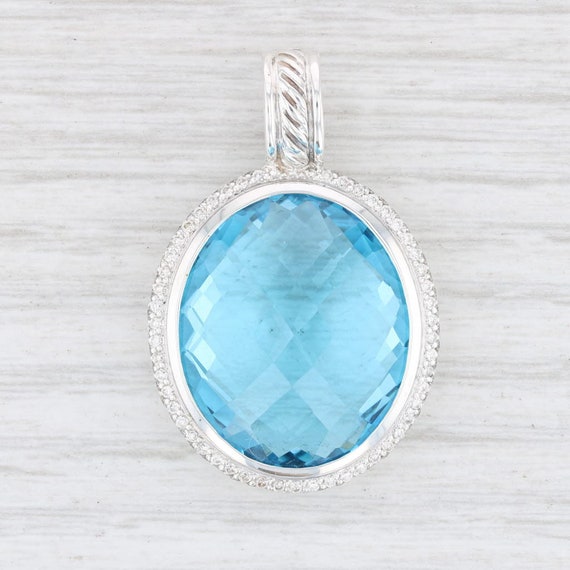 David Yurman 36.75ctw Blue Topaz 