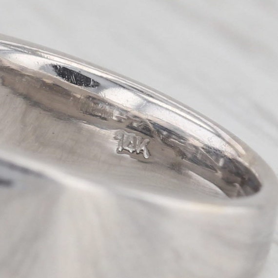 1.28ctw Princess Diamond Halo Engagement Ring 14k… - image 6