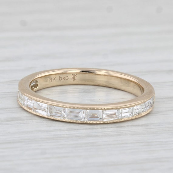 New Beverley K 0.65ctw Diamond Wedding Band 14k G… - image 2