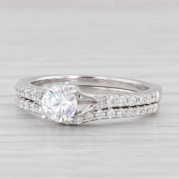 John Bagley Semi Mount Diamond Engagement Ring Wed