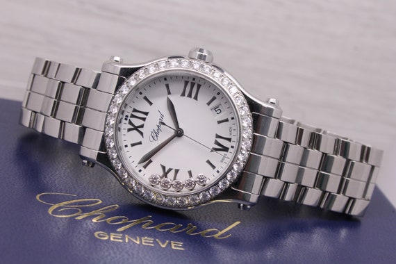 Chopard Happy Sport Floating Diamonds Bezel 36mm … - image 9