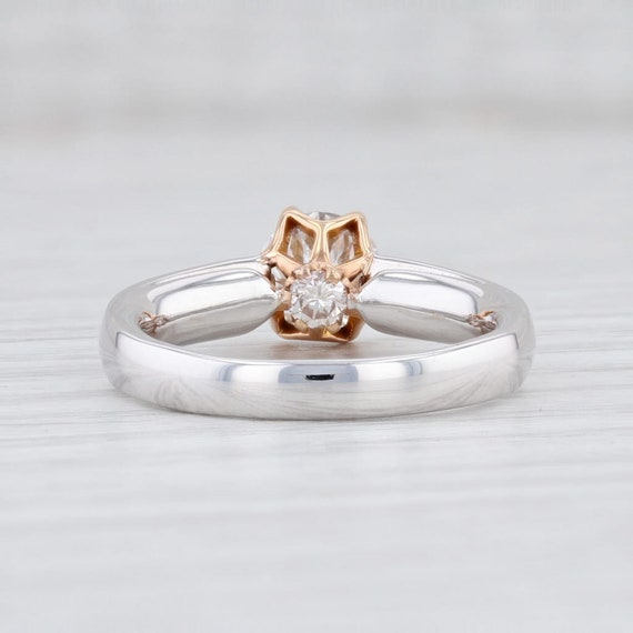 Moissanite Engagement Ring, Diamond Engagement Ri… - image 4