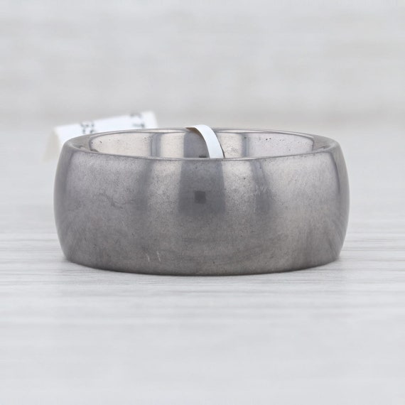 Tungsten Ring, Size 11.5 Ring, Tungsten Wedding Ba