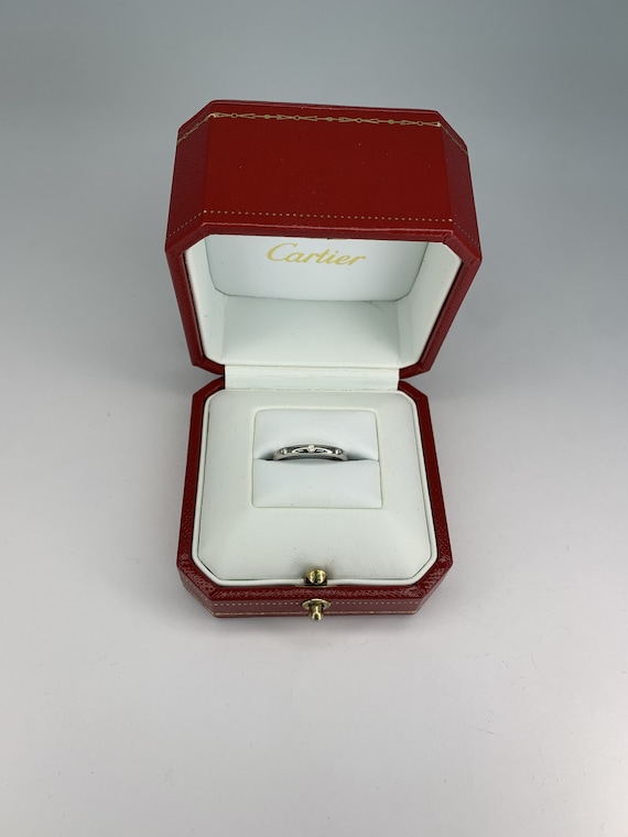 Vintage Cartier Diamond Trinity Full Eternity Band Ring at Susannah Lovis  Jewellers