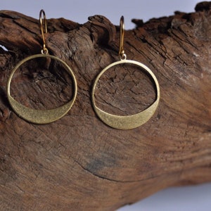 Boucles d'oreilles cercle de vie