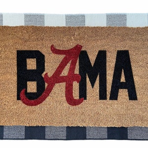 BAMA inspired doormat