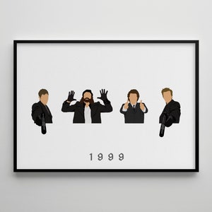 Boondock Saints: Movie Poster / Alternative Film Art / Character Drawing / Wall Decor / Minimalist Nostalgia / Retro Gift / Cinema / 80s