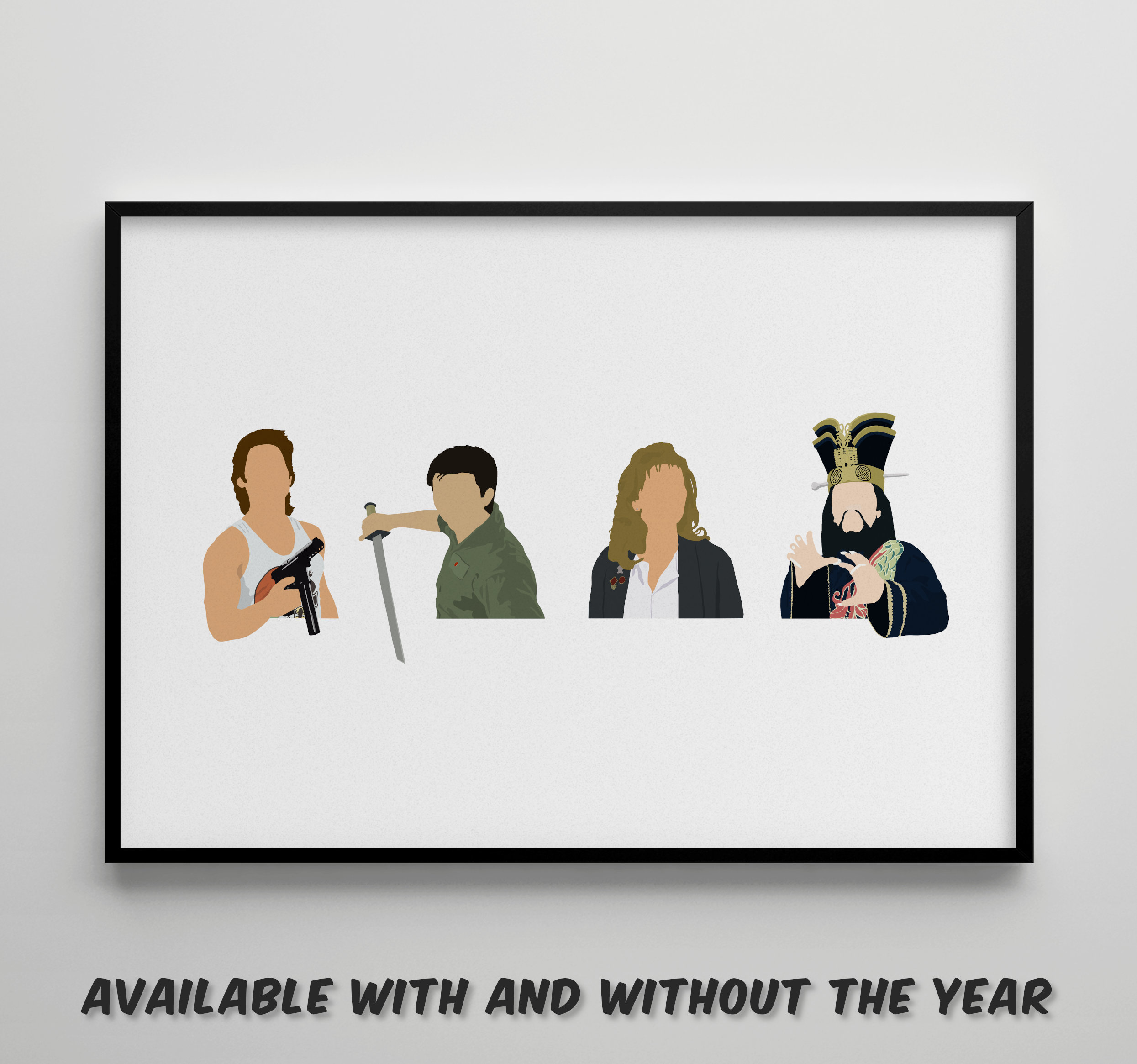 Big Trouble in Little China: Movie Poster / Movie Print / - Etsy