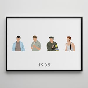 The Burbs: Movie Poster / Alternative Film Art / Character Drawing / Wall Decor / Minimalist Nostalgia / Retro Gift / Cinema / 80s  90s