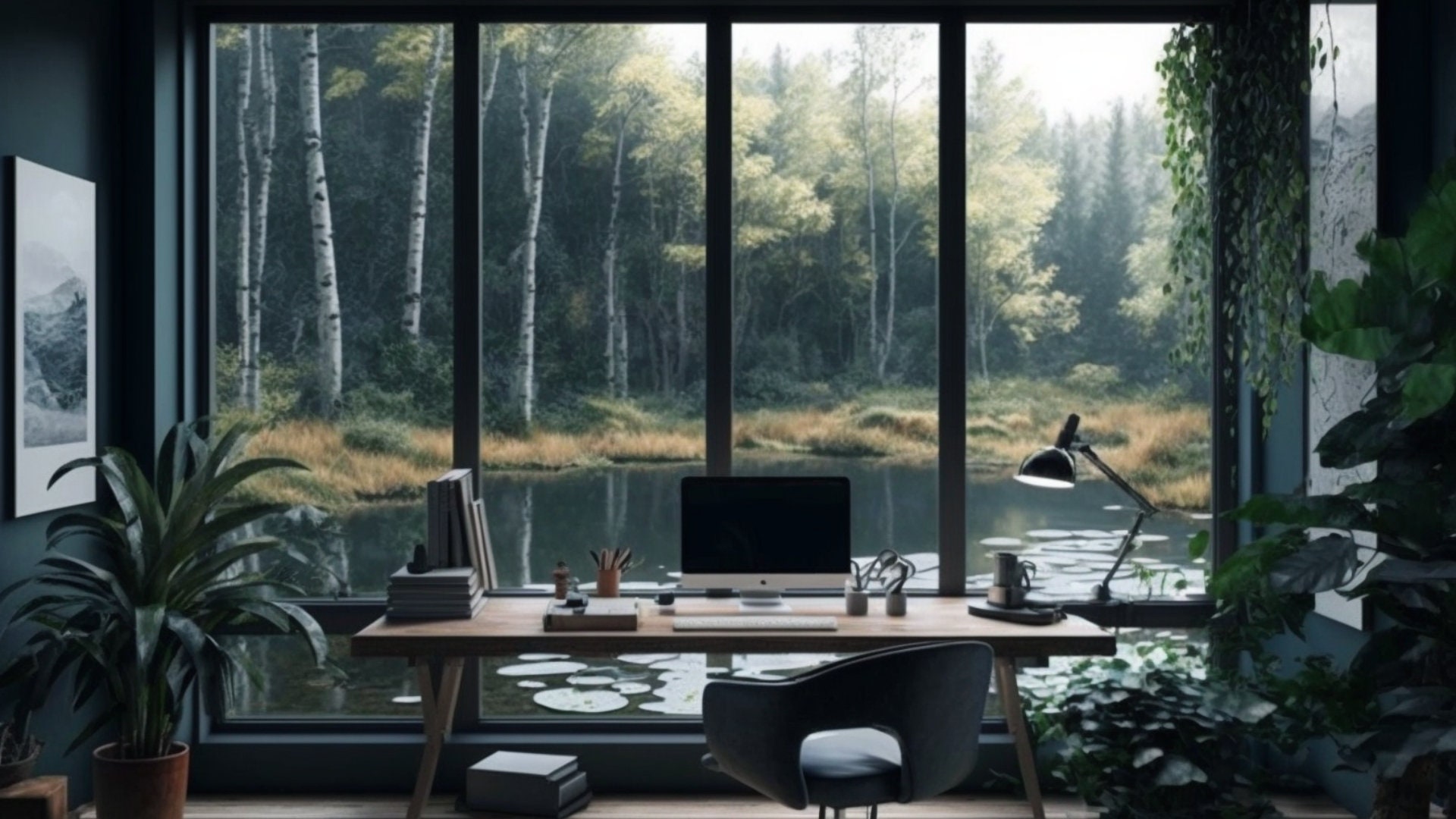 Zoom Virtual Backgrounds Office Backdrop Calm and Beautiful Etsy